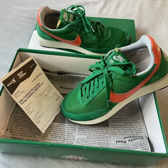 Nike Shoes Nike Tailwind 79 Stranger Things Green Hawkins